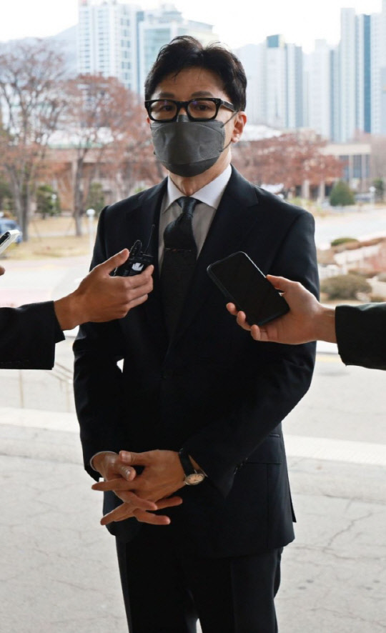 한동훈 법무부 장관. <연합뉴스>